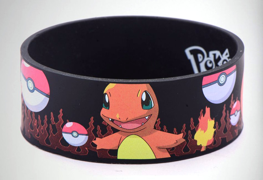 Charmander Rubber Bracelet